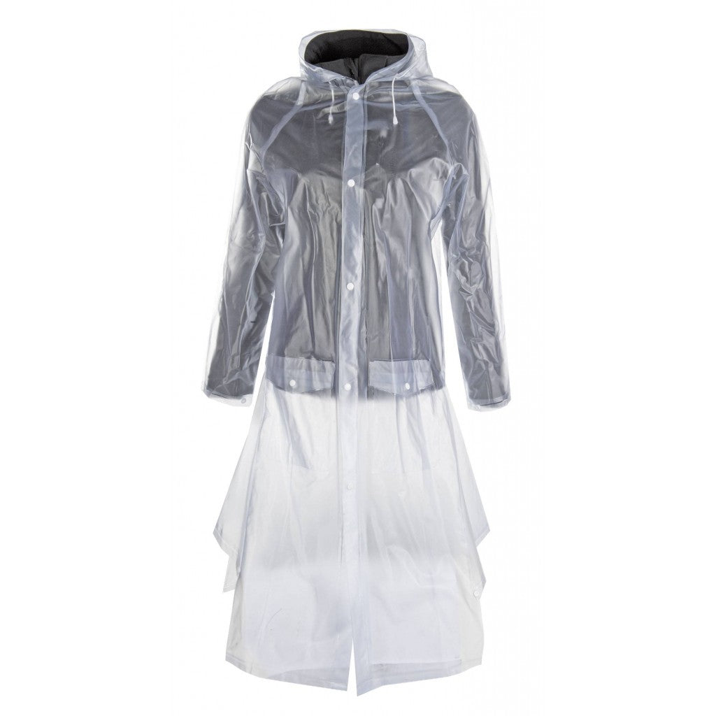 HKM Childs Transparent Rain Coat with Side Splits