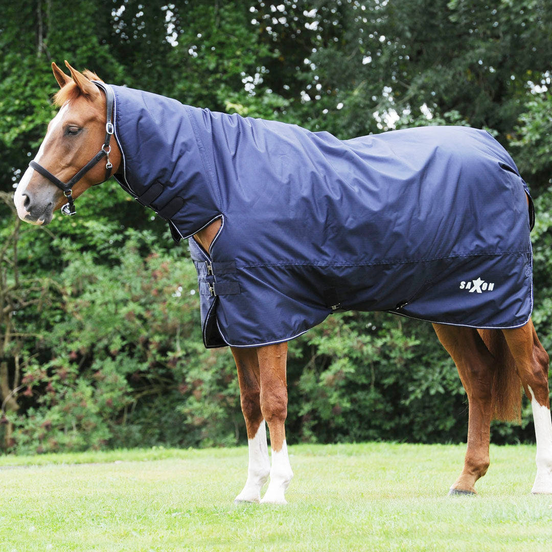 Saxon Defiant 600D Heavy Weight Combo Neck Turnout Rug