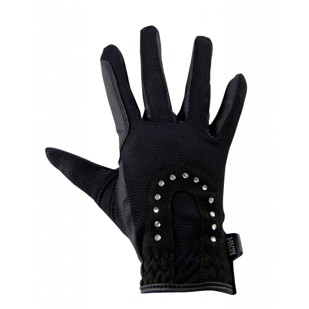 HKM Glitter Riding Gloves