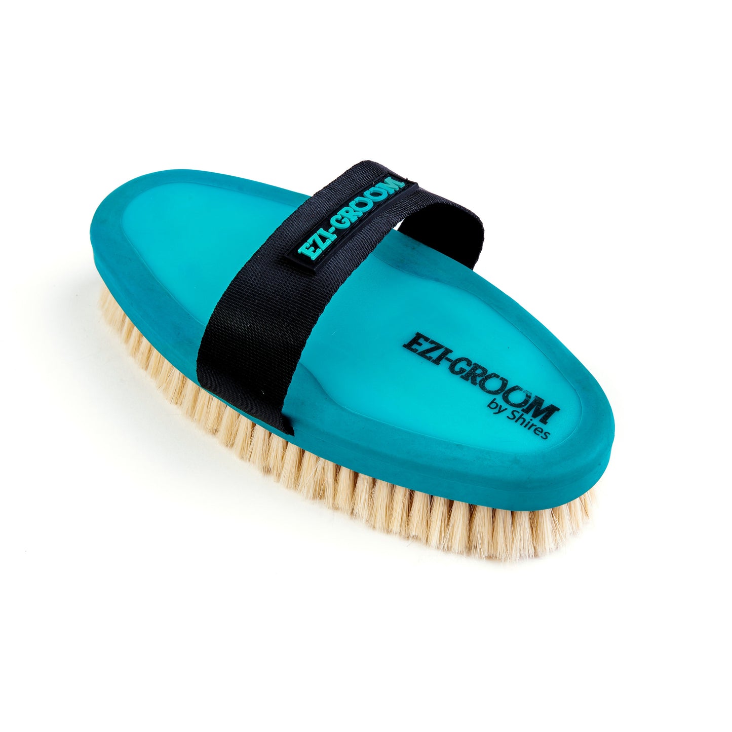 Ezi-Groom Grip Body Brush With Goat Hair