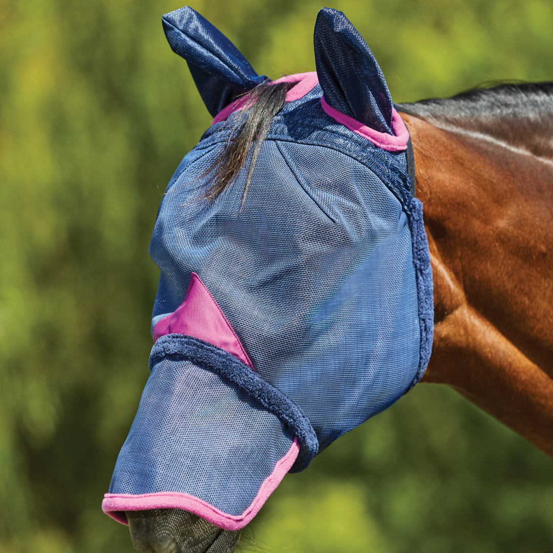 Weatherbeeta ComfiTec Deluxe Durable Mesh Mask With Ears & Nose