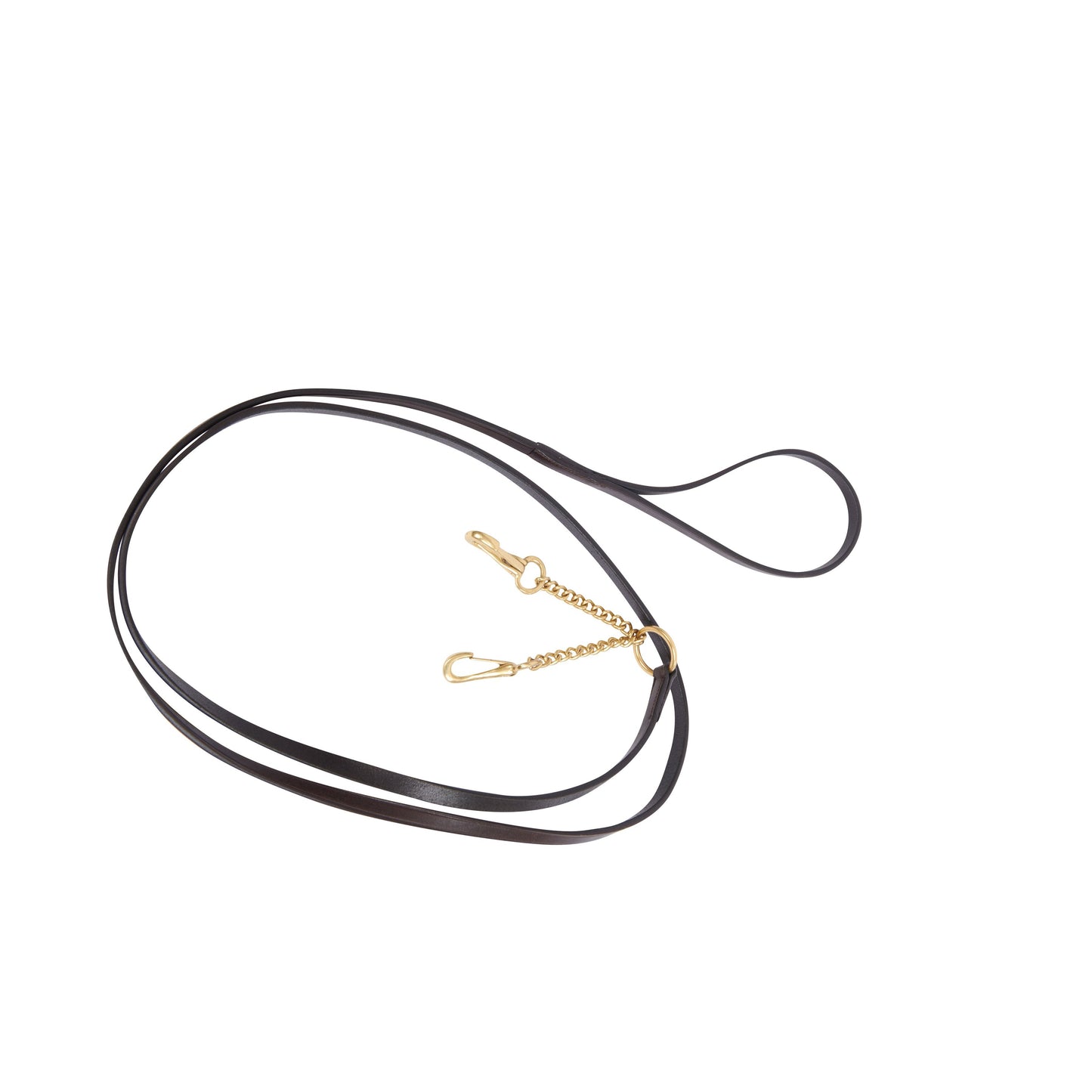 Collegiate Leather Two Chain Lead