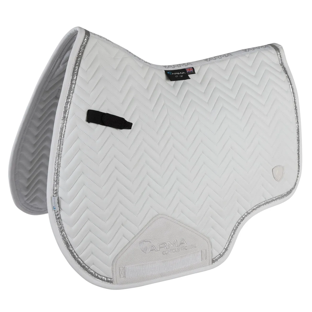 Shires ARMA Glitter Trim Saddlecloth