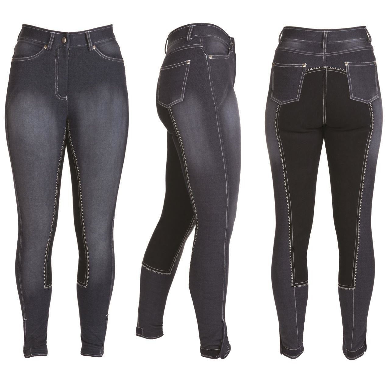 HyPERFORMANCE Denim Look Ladies Breeches