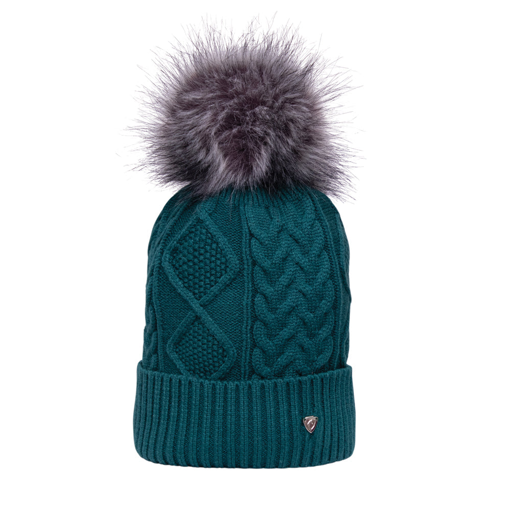 Hy Equestrian Vanoise Knitted Bobble Hat