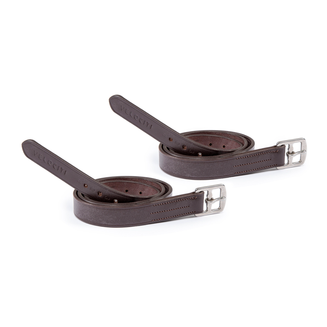 SHIRES Velociti Gara Stirrup Leathers