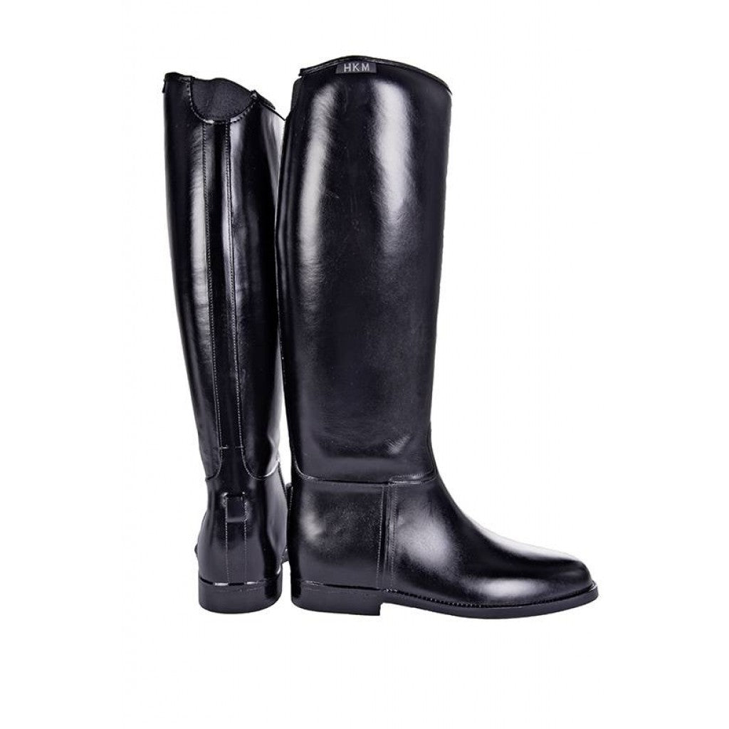 HKM Children's Riding Boots with Elasticated Insert - Short & Small