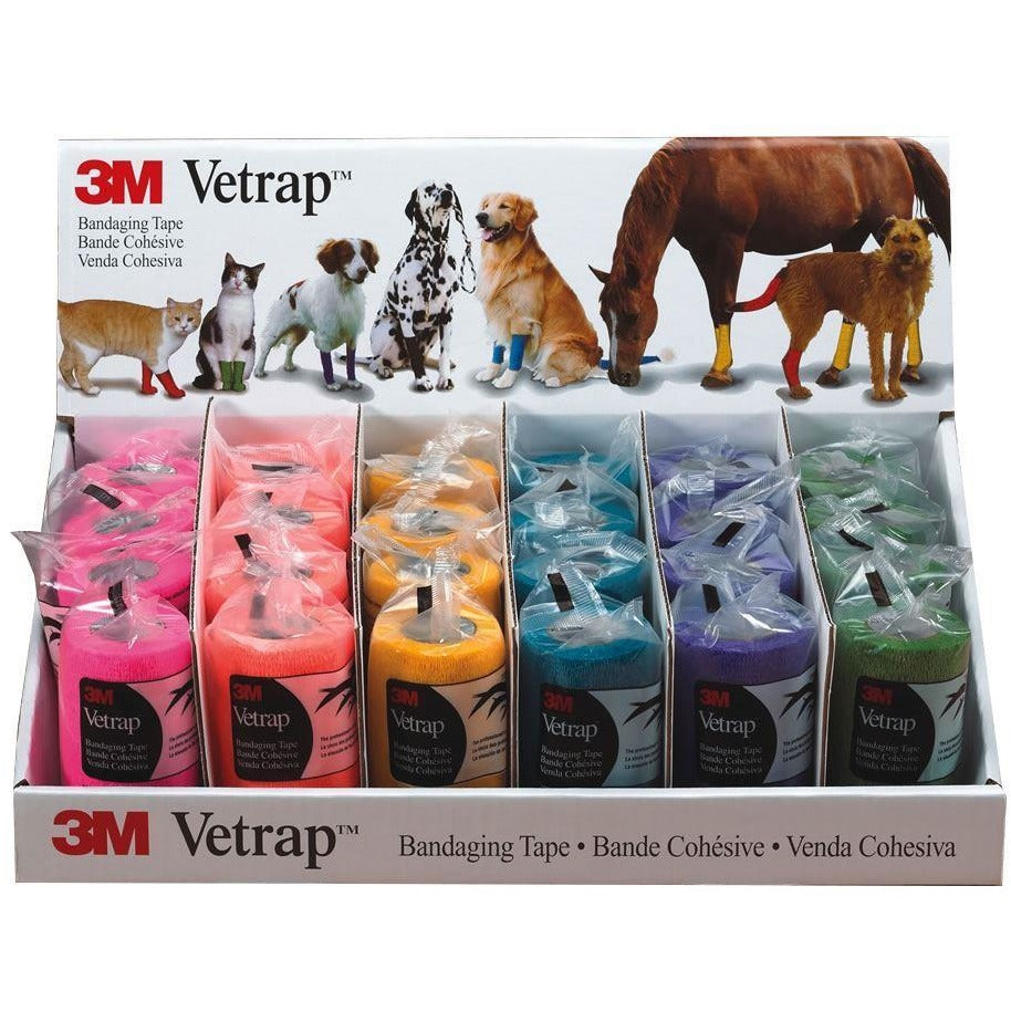 3M Health Care Vetrap 10cm Display Pack