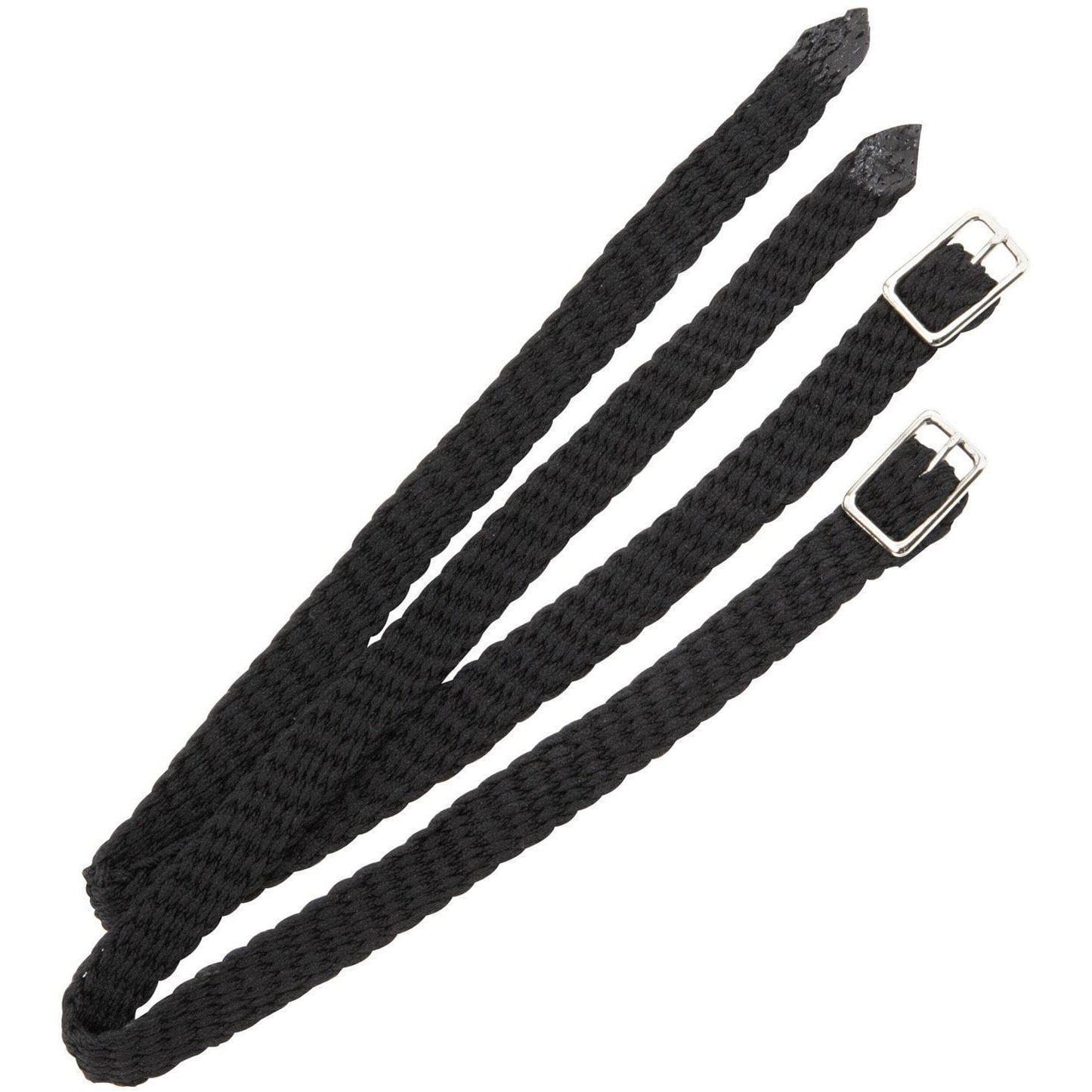 Correos de espolones de nylon con trenzas negras