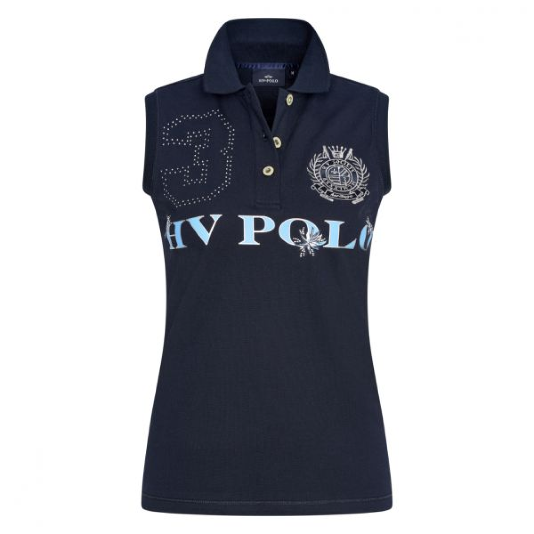 HV Polo Favouritas Palms Sleeveless Polo Shirt