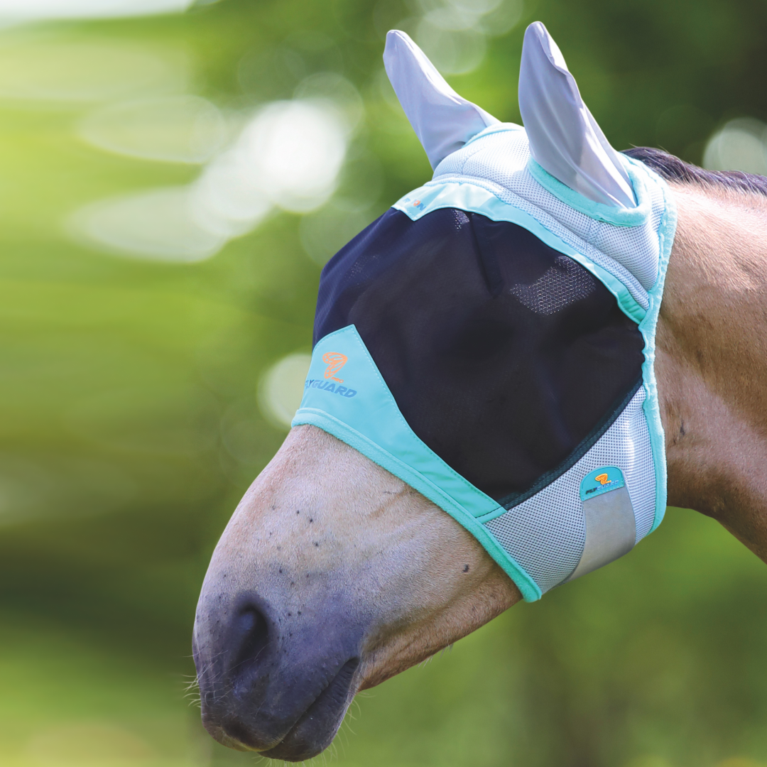 Shires Pro Fly Guard Air Motion Fly Mask With Ears