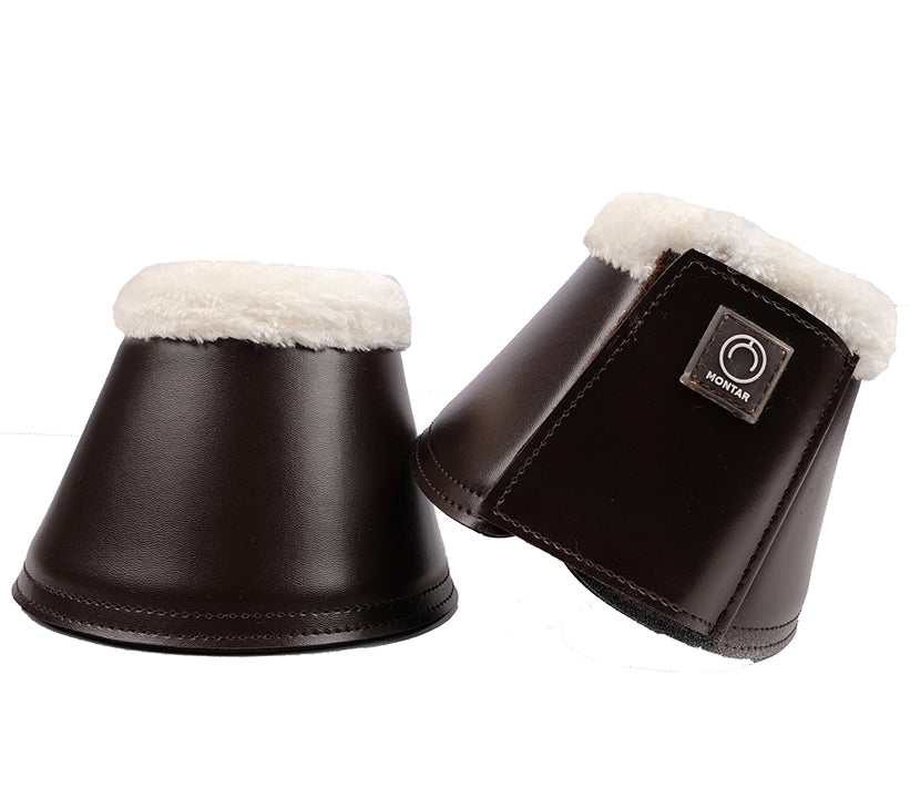 Montar PU Smooth Leather Bell Boots