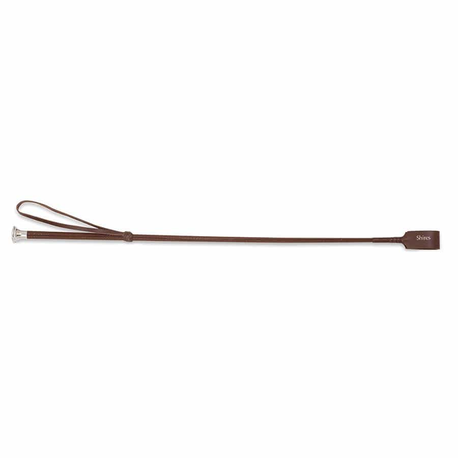 Shires Leather Show Whip