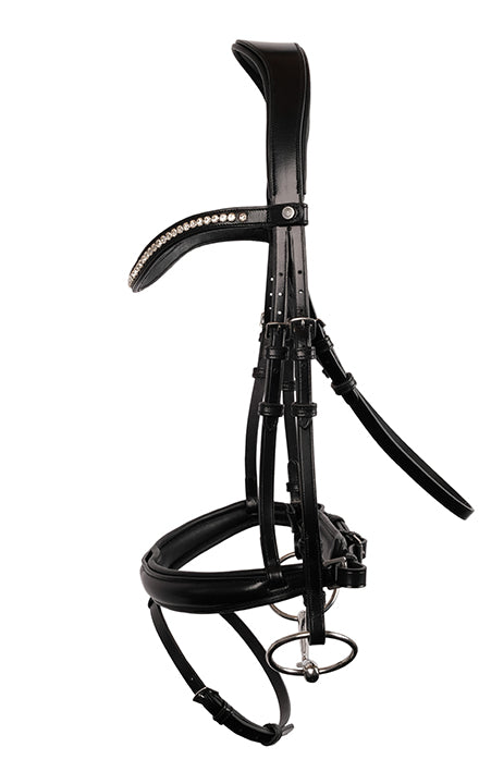 Montar Fair Bridle With Anatomic Neckpiece