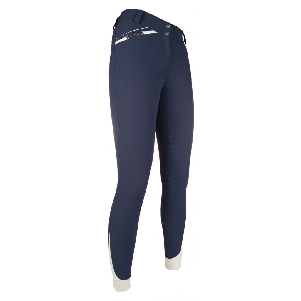HKM Ladies Riding breeches-Santa Rosa PAM function- Silicone Full Seat