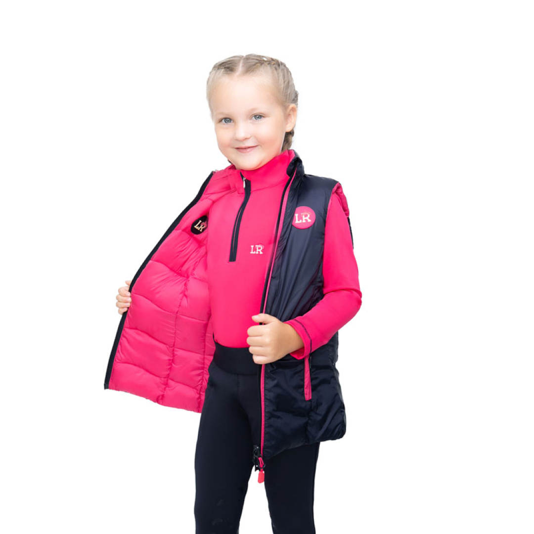 Little Rider Analise Reversible Padded Gilet