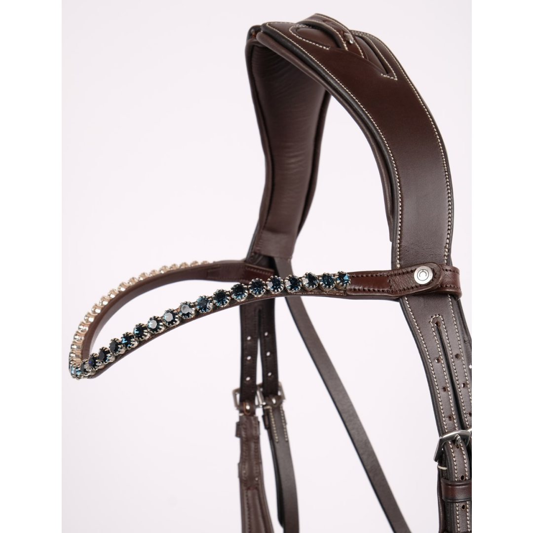 Montar Navy Crystal Browband