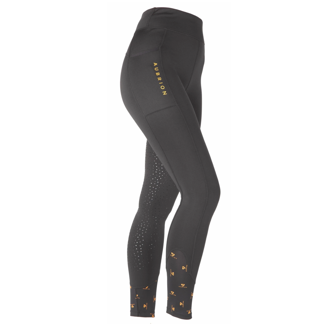 Shires Aubrion Porter Children's Winter Riding Tights