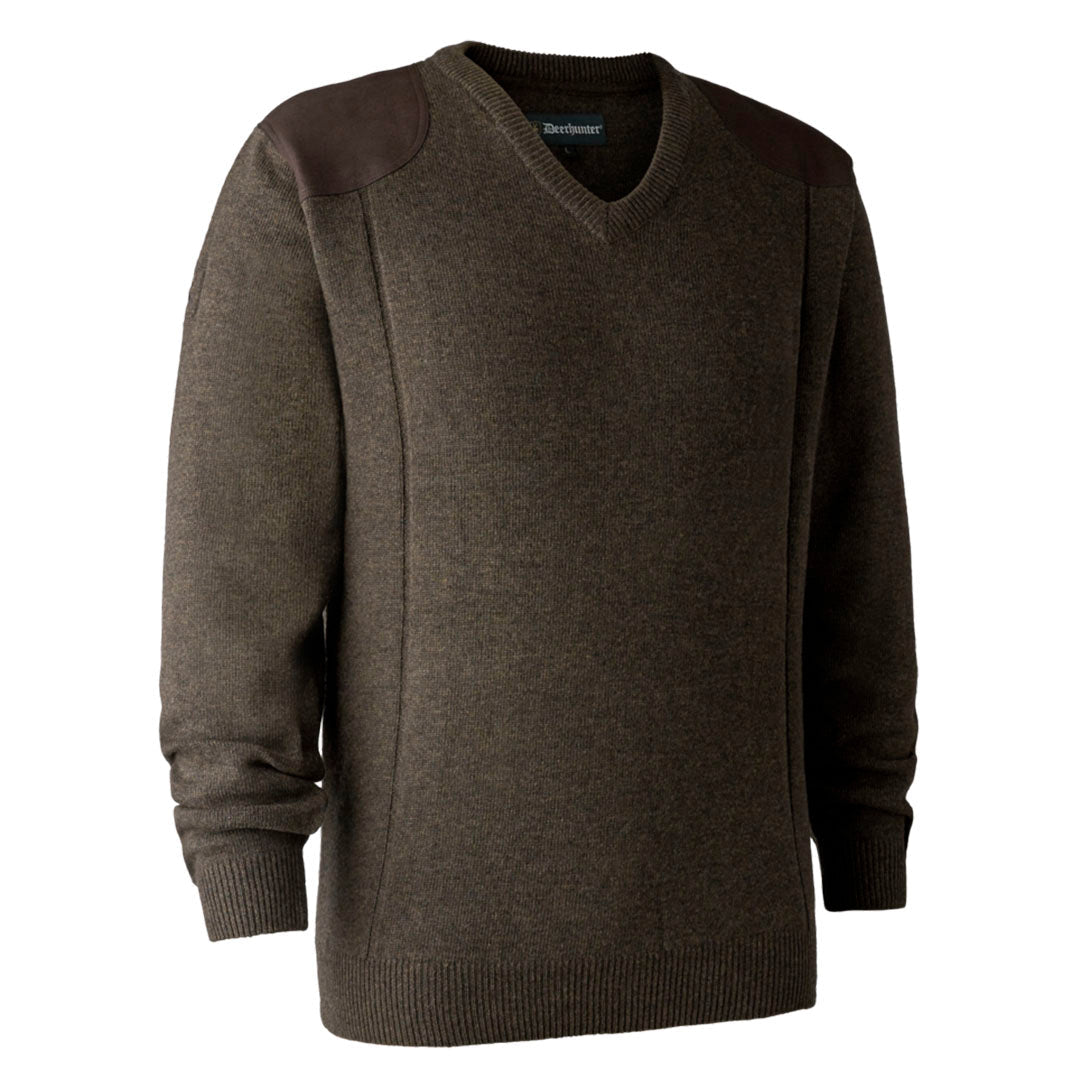 Deerhunter Sheffield Men's V-Neck Knit Jumper
