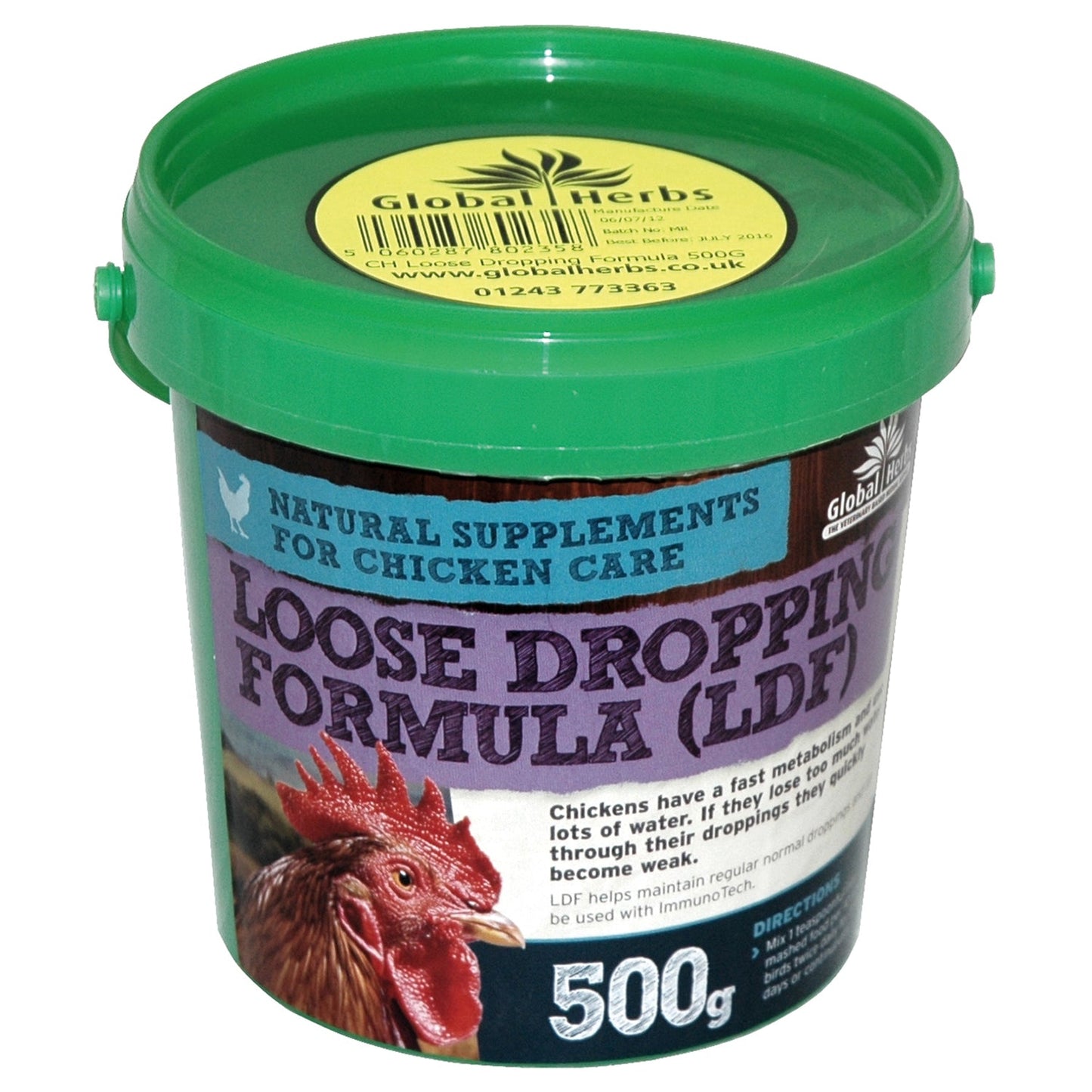 Global Herbs Poultry Loose Dropping Formula