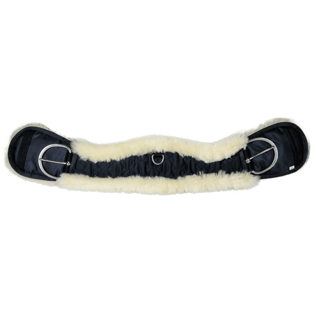 HKM Western Lambswool Moon Girth