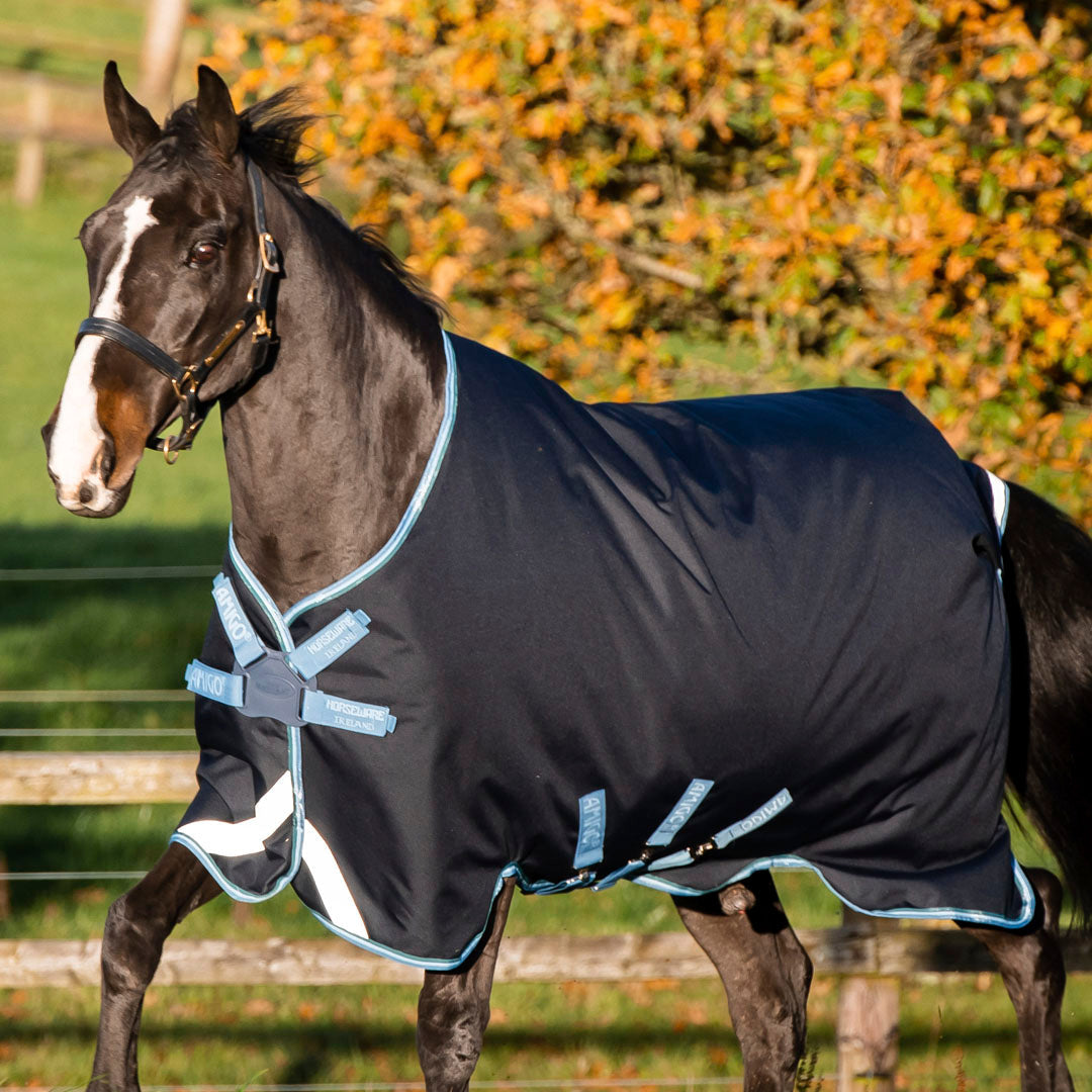 Horseware Ireland Amigo Bravo 12 Original 100g Lite Turnout Rug with Disc Front Closure
