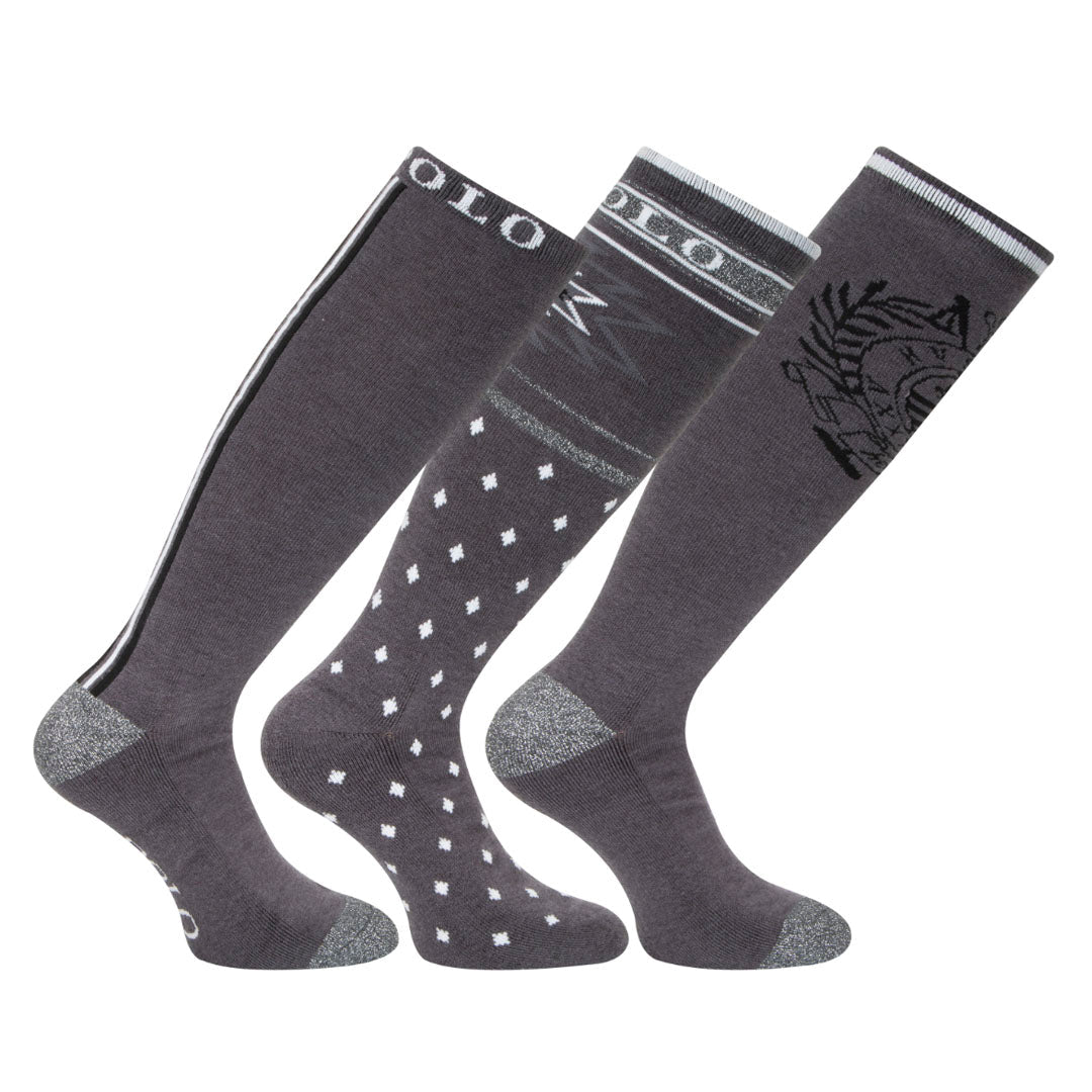 HV Polo Harper Ladies Riding Socks - Pack Of 3