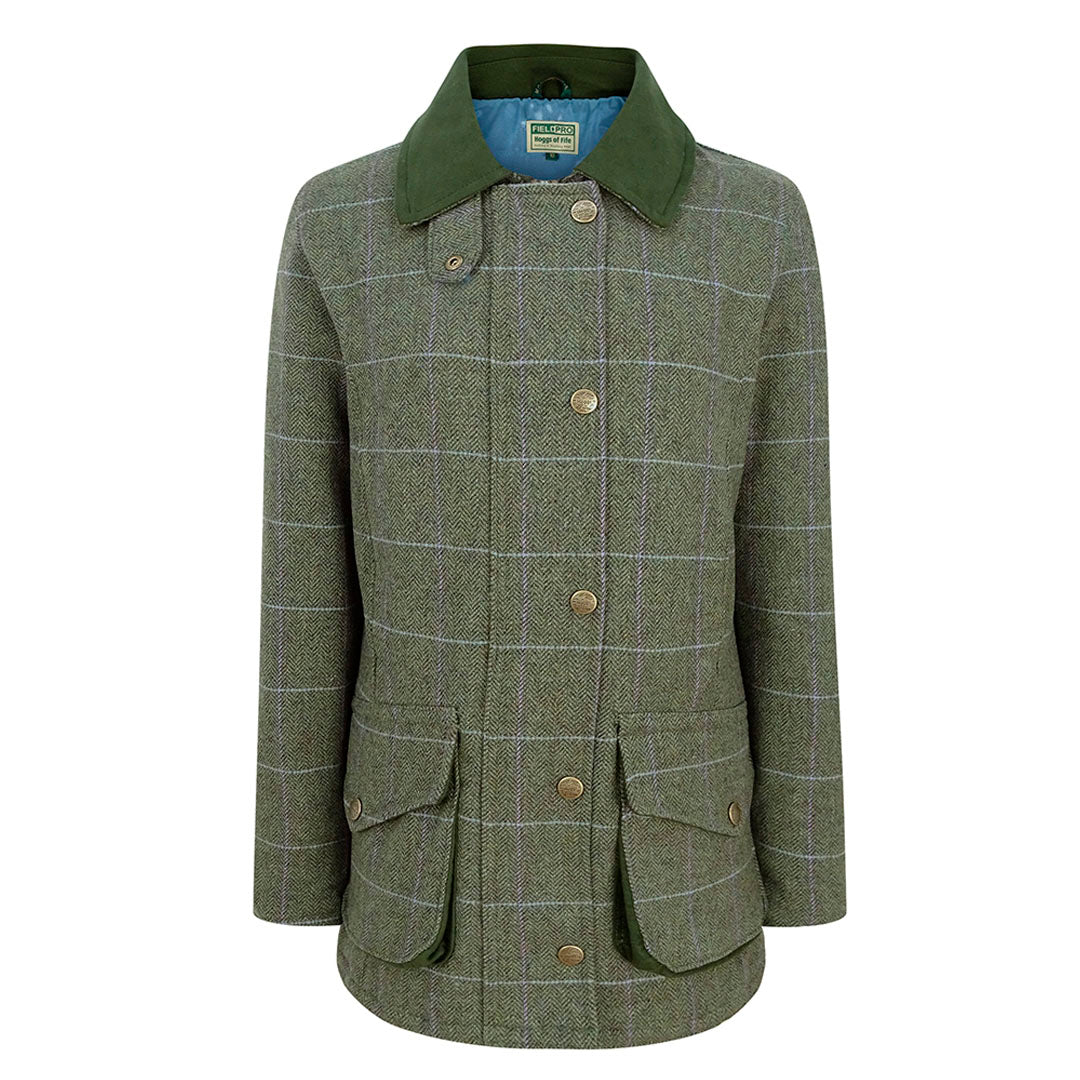 Hoggs of Fife Albany Ladies Waterproof Tweed Shooting Coat