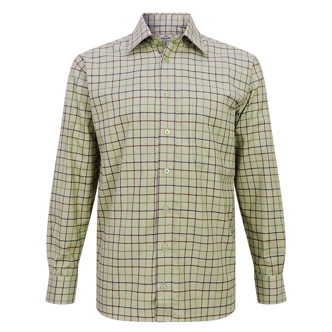 Hoggs of Fife Chieftain Men's Premier Tattersall Shirt