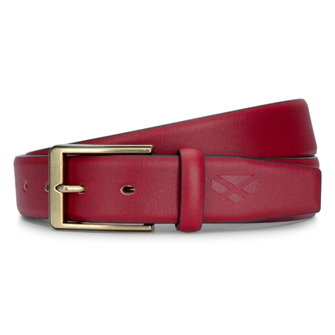 Hoggs of Fife Feather Edge Leather Belt
