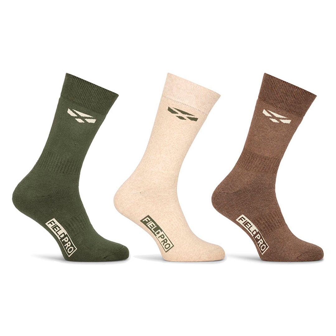 Hoggs of Fife Field Pro Country Socks - Pack of 3
