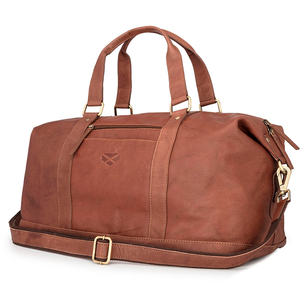 Hoggs of Fife Monarch Leather Carryon Holdall