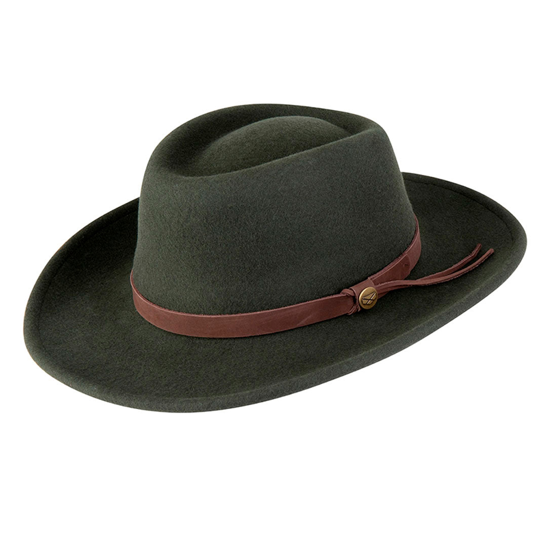 Hoggs of Fife Perth Unisex Crushable Felt Hat