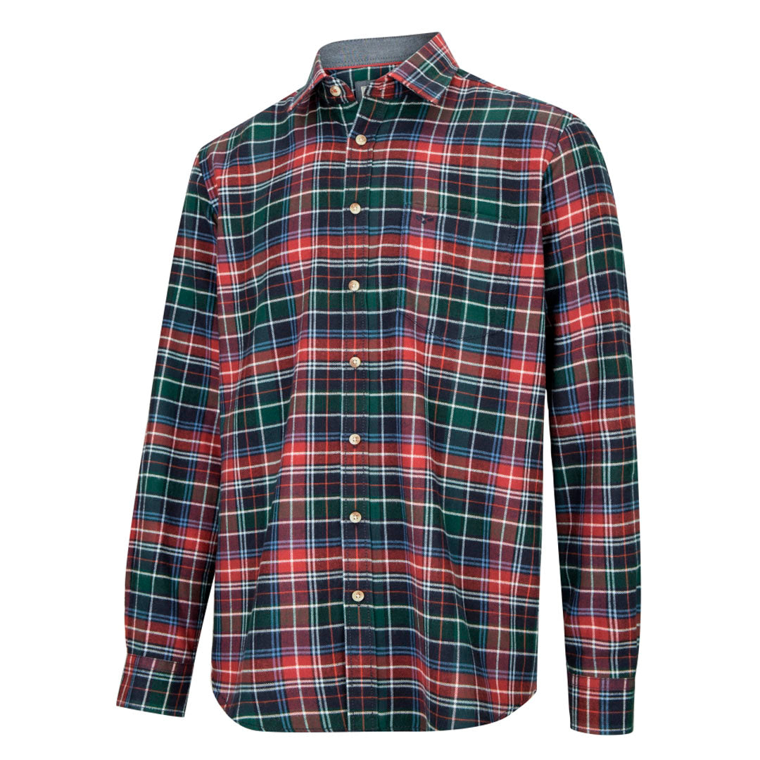 Hoggs of Fife Pitlochry Men's Flannel Check Shirt