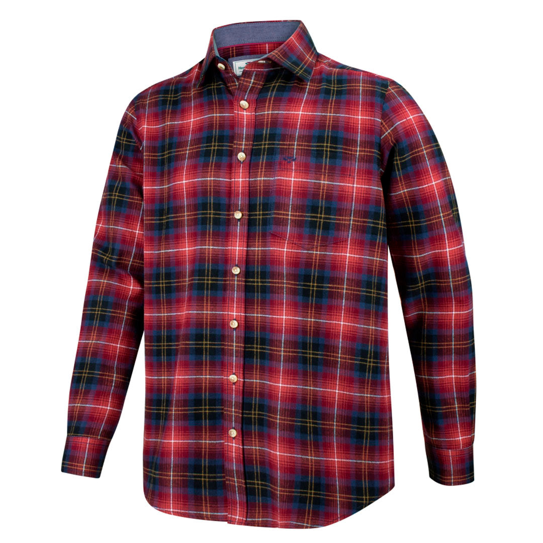 Hoggs of Fife Pitmedden Men's Flannel Check Shirt