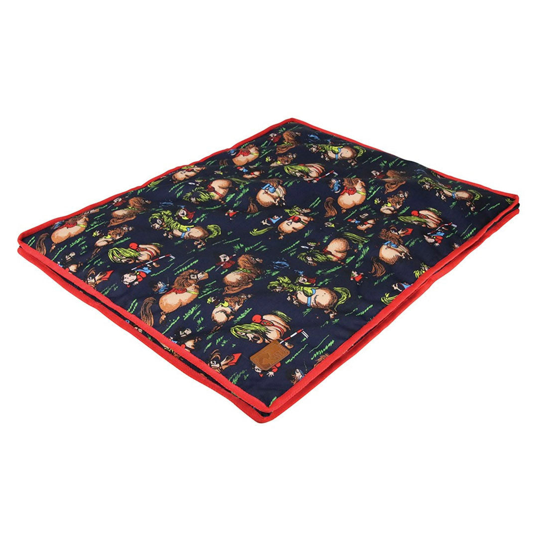 Hy Equestrian Benji & Flo Thelwell Original Collection Dog Bed