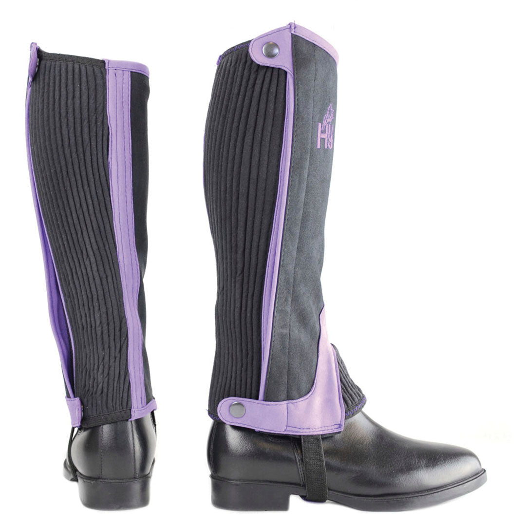 Hy Equestrian Children's Two Tone Amara Half Chaps