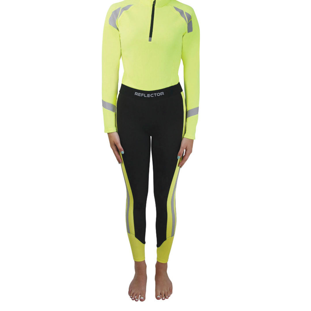Hy Equestrian Ladies Reflector Riding Tights
