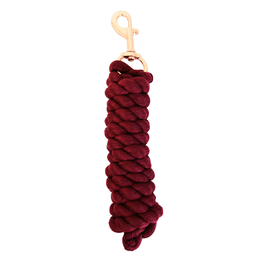 Hy Equestrian Rose Gold Detail Lead Rope