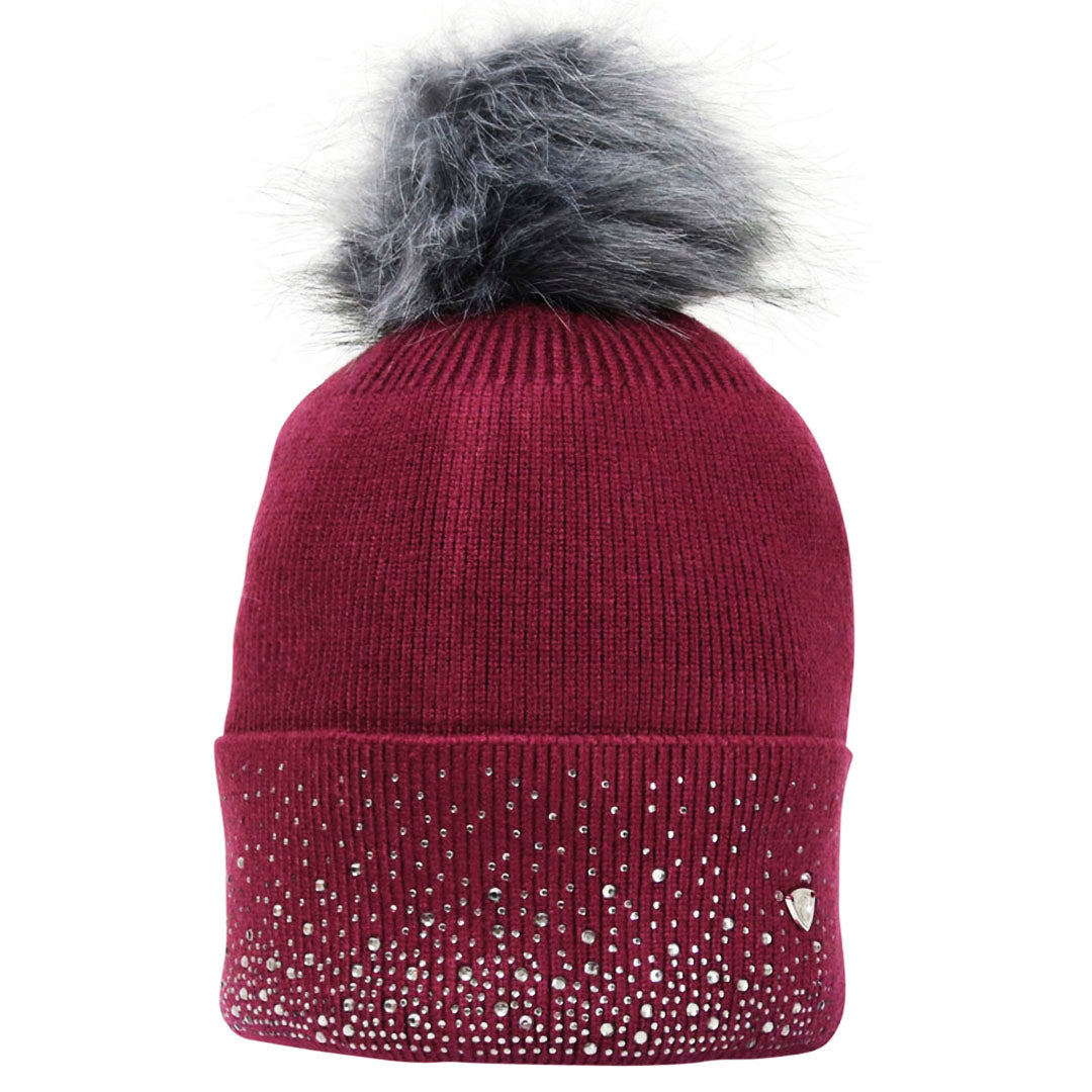 Hy Equestrian Synergy Diamante Bobble Hat