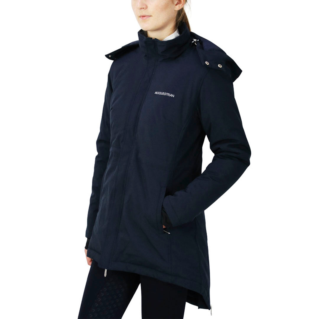 Hy Equestrian Synergy Secure Shield Ladies Long Waterproof Coat