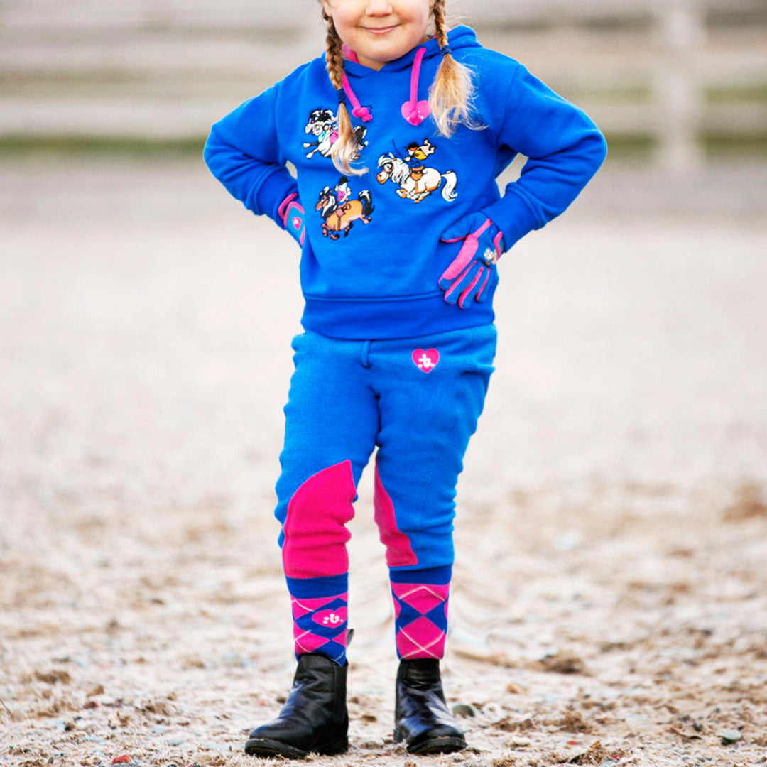 Hy Equestrian Thelwell Race Collection Fleece Tots Jodhpurs