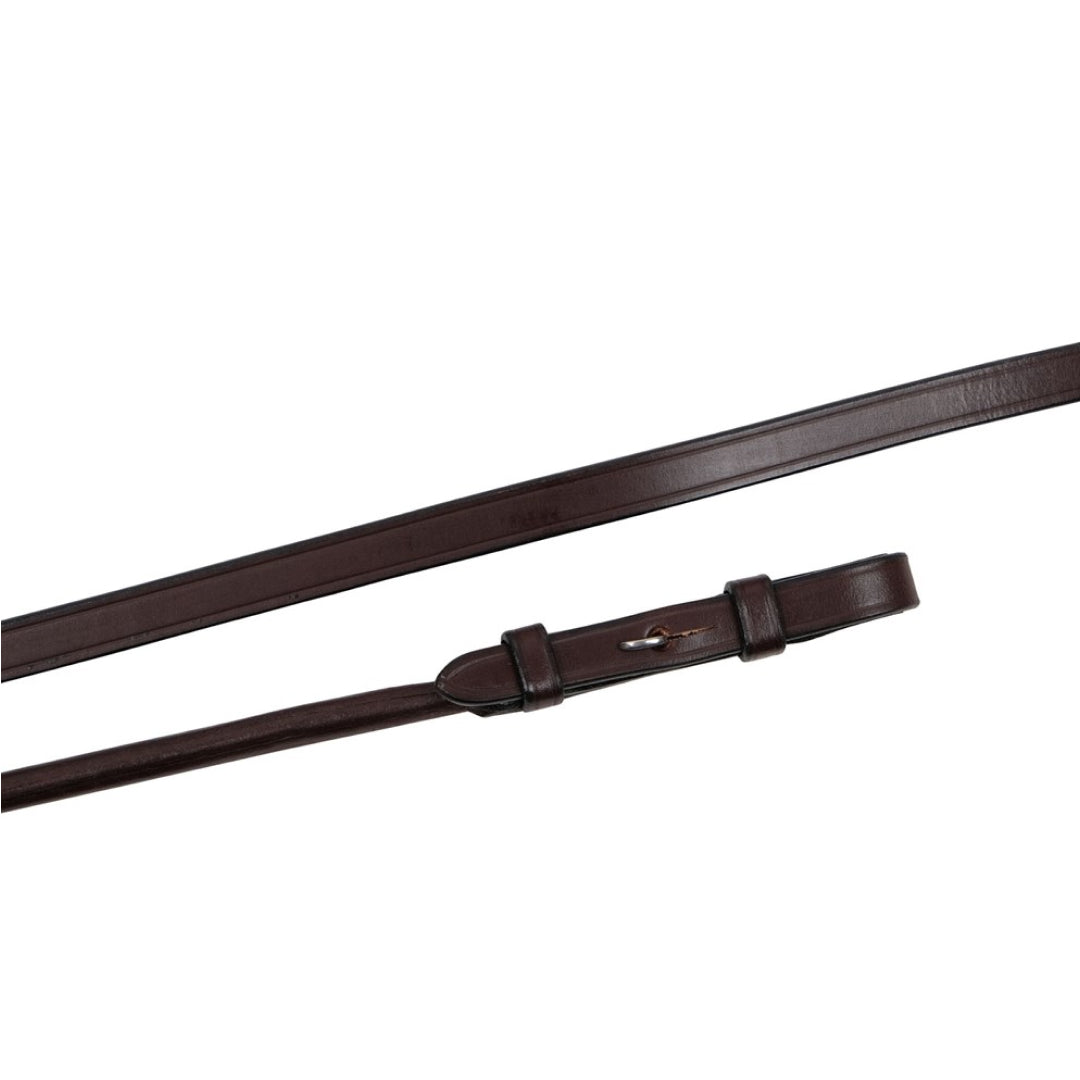 Montar Round Reins In Soft Leather With French Hooks