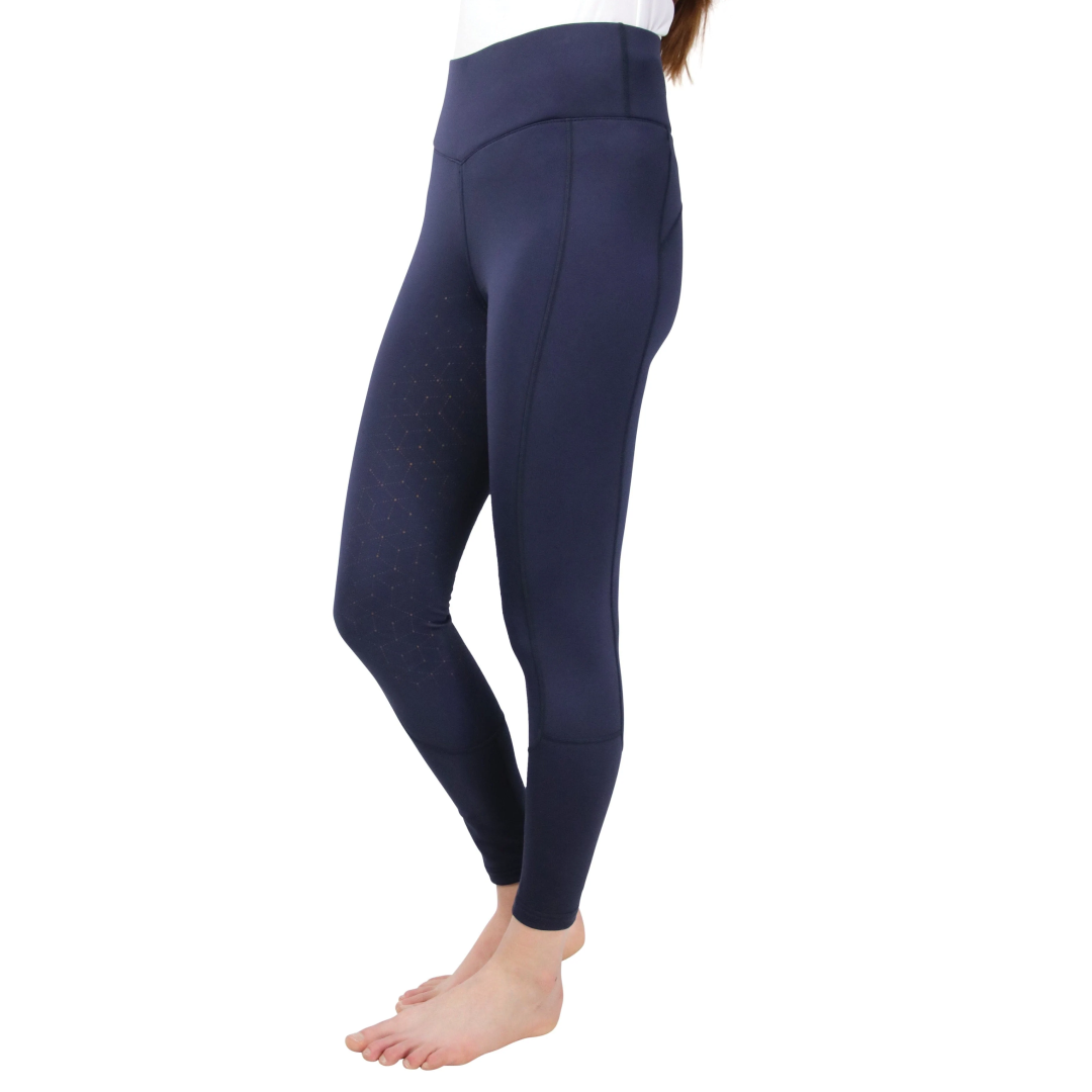 Hy Equestrian Soft Shimmer Brushed Riding Tights