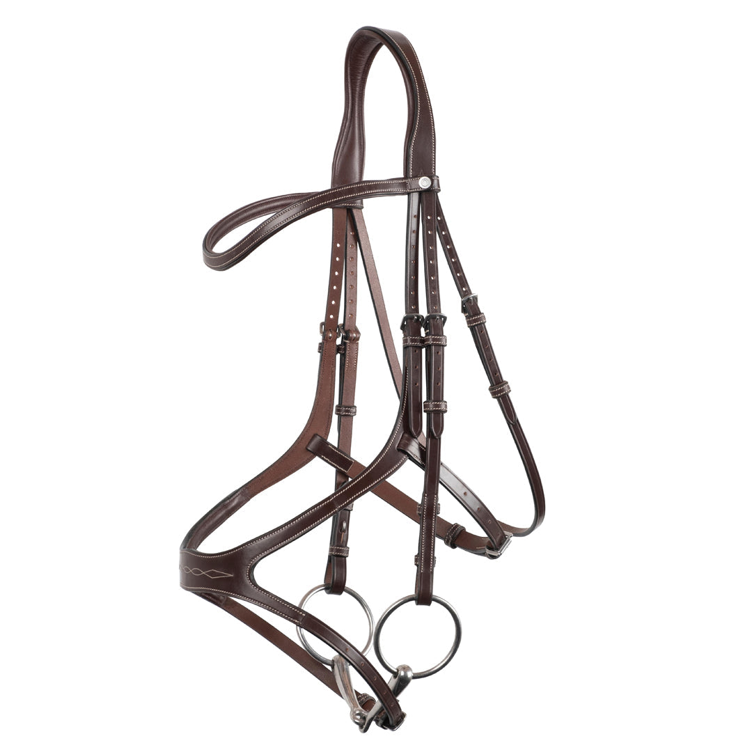 Montar Excellence Ergonomic Leather Bridle