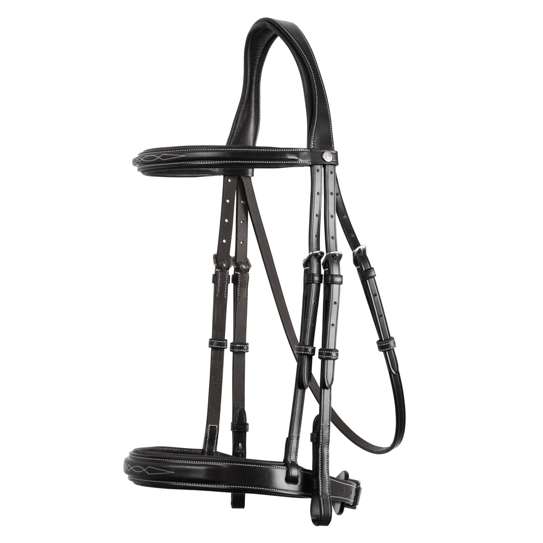 Montar Hunter Ergonomic Leather Bridle