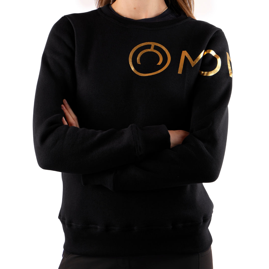 Montar Dior Gold Logo Sweat Shirt