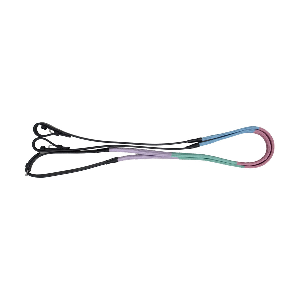 HY Rubber Covered Training Reins