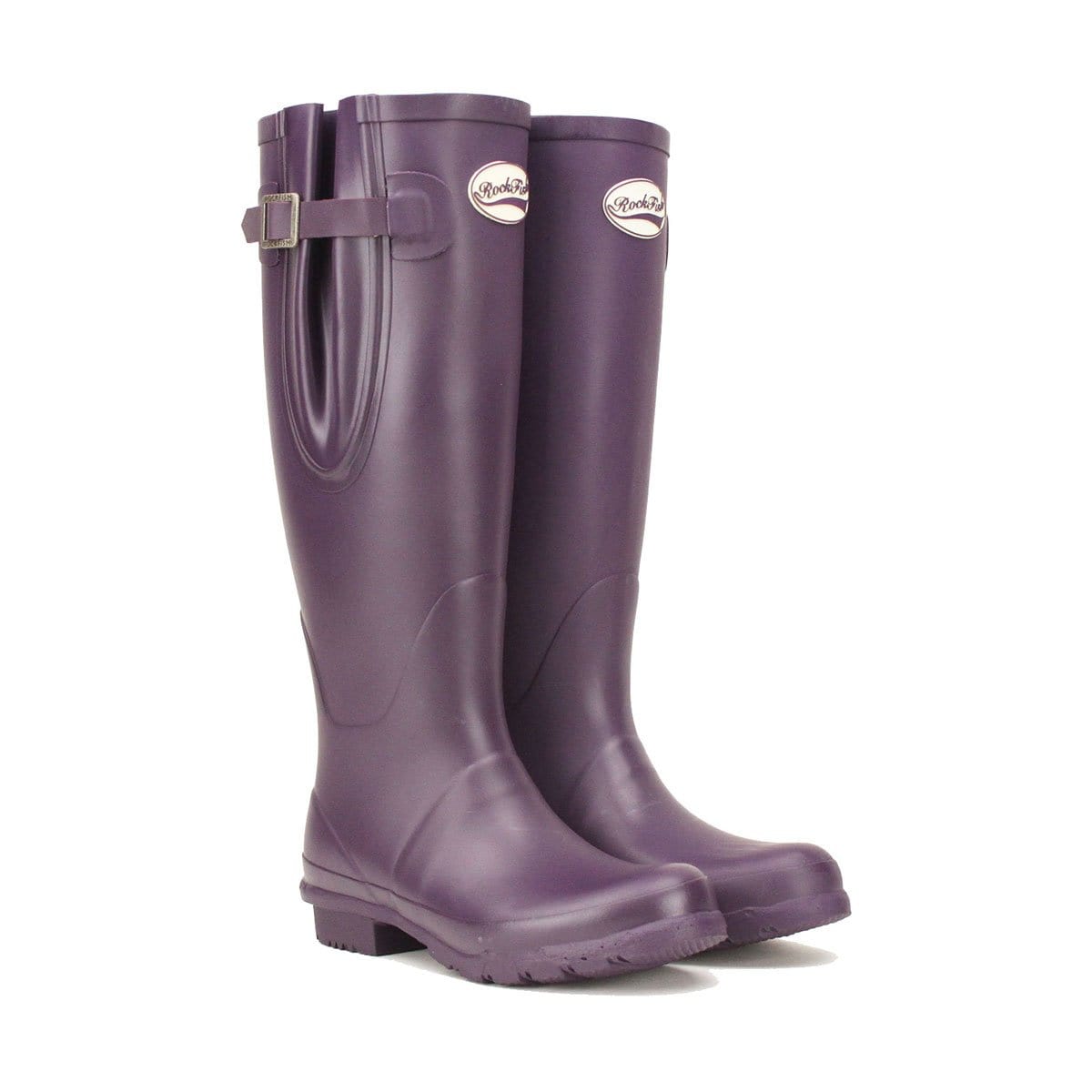 Rockfish Women's Neoprene Lined Tall Adjustable Matt Wellington