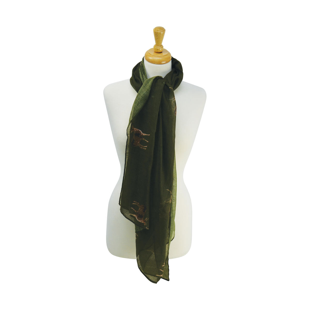 HyFASHION Stag Print Scarf